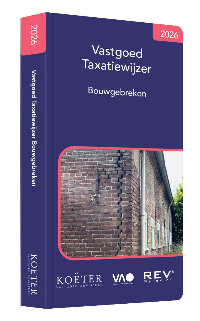 Cover afbeelding van de Vastgoed Taxatiewijzer Bouwgebreken 2026