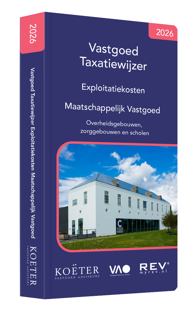 Cover afbeelding van de Vastgoed Taxatiewijzer Maatschappelijk Vastgoed 2026